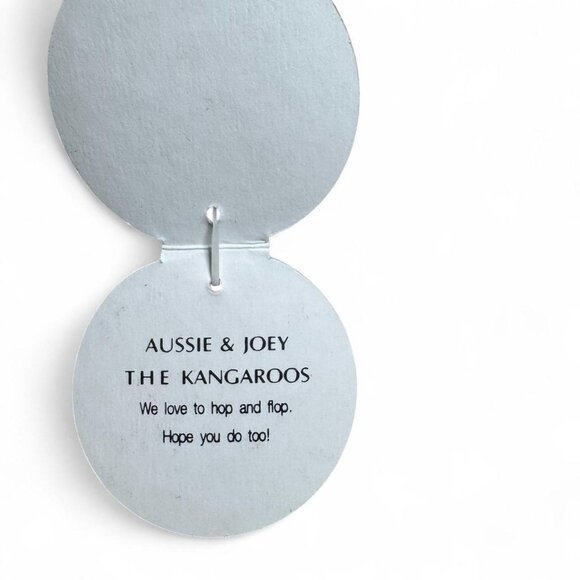 Small Y2K JCPenney Kangaroo and Baby Plush - Picture 3 of 4